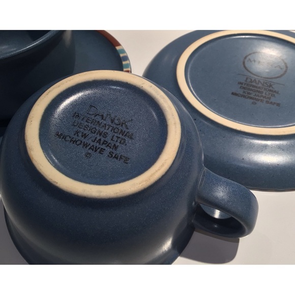 #342 Dansk Mesa cup & saucer 2 ea very good condition no chips/cracks like new - Picture 2 of 5